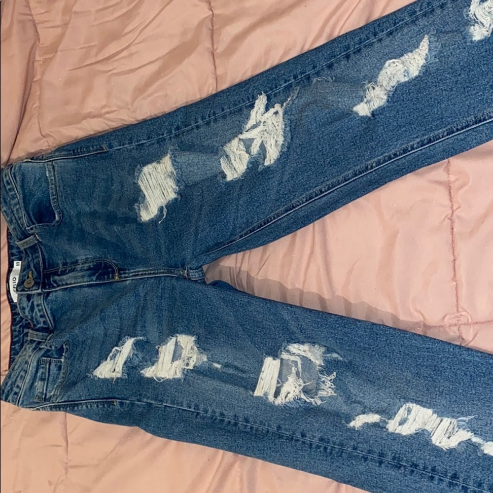 Boyfriend jeans (stretchy)